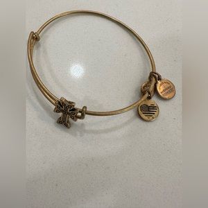 Alex and ani cross religious bracelet